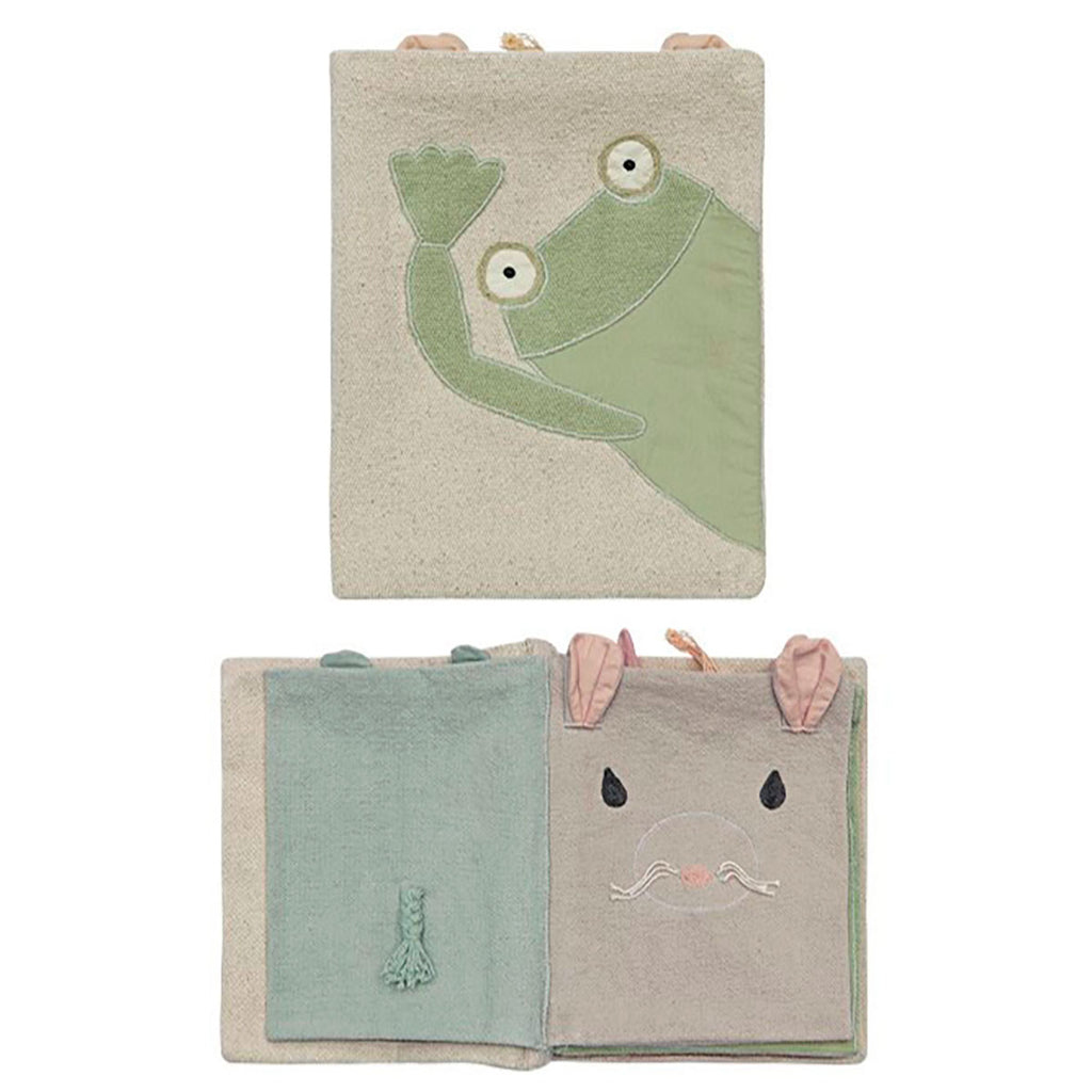 Livro têxtil Animals 22 x 28 cm