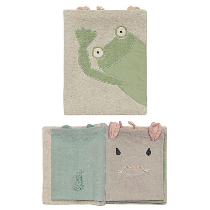Livro têxtil Animals 22 x 28 cm