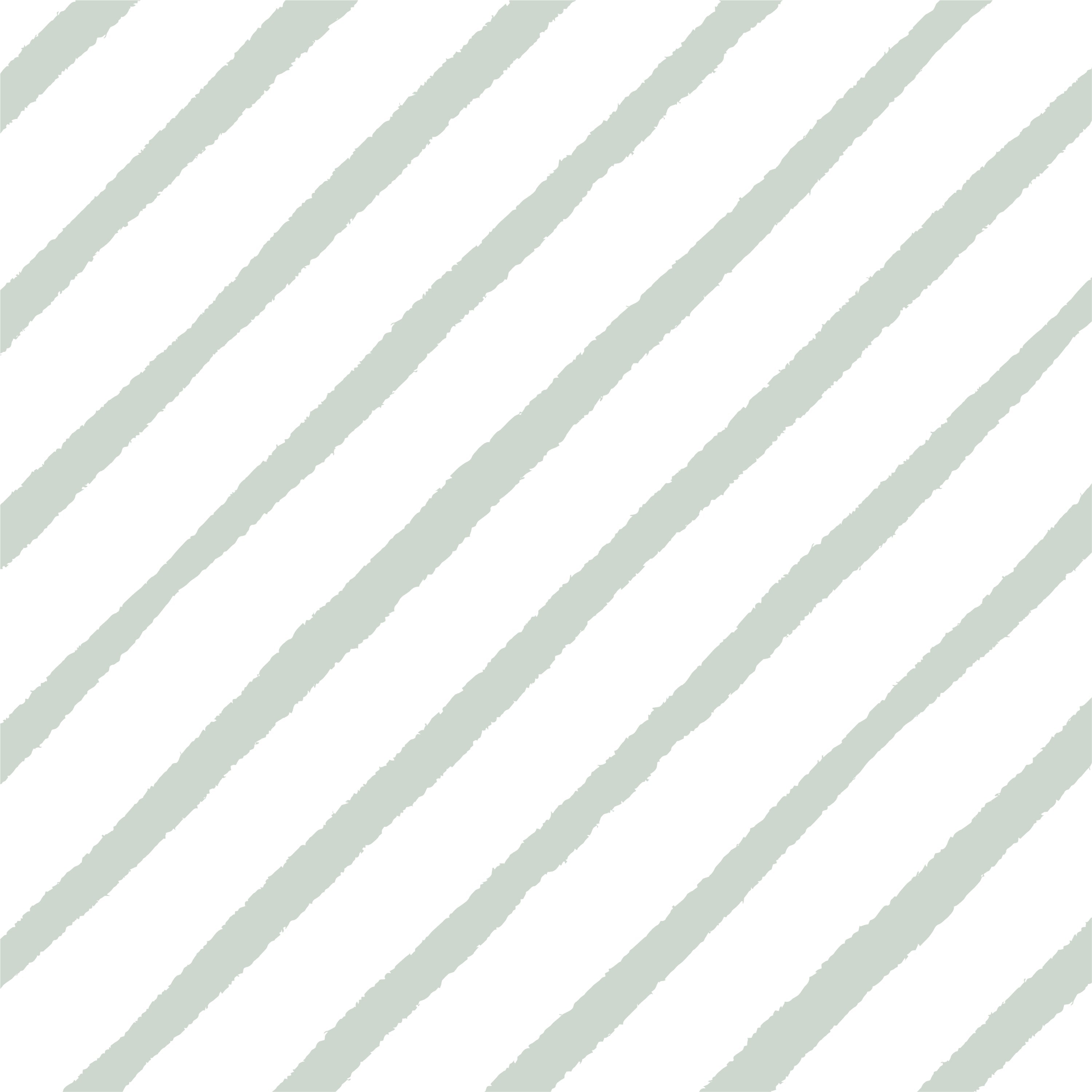 Papel de Parede Listrado Diagonal Verde  2,80 x 0,45 m