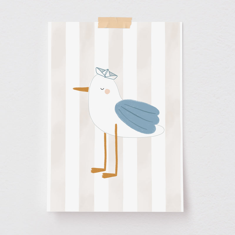 Pôster Decorativo Gaivota