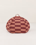 Puff VIBES round Maroon tiles 70 x 30 cm