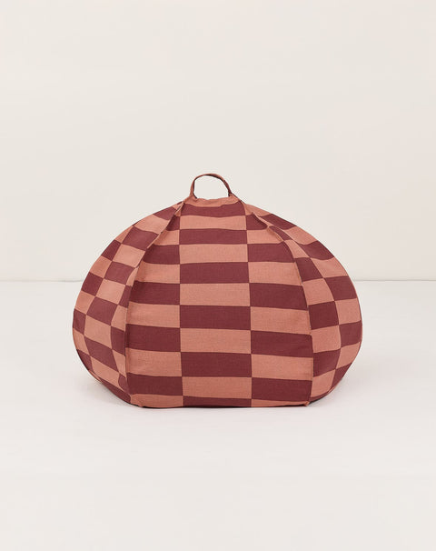 Puff VIBES round Maroon tiles 70 x 30 cm