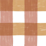 Papel de Parede Vichy P Rosa e Amarelo 2,80 x 0,45 m
