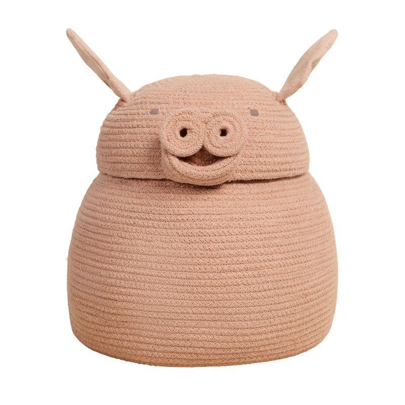 Cesto Peggy the Pig Ø 32 x 30 cm