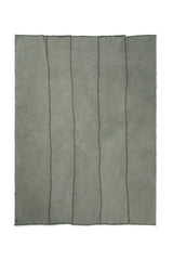 Tapete Lavável Lorena Canals Stonewashed Duck green - Verde pato 165 x 210 cm