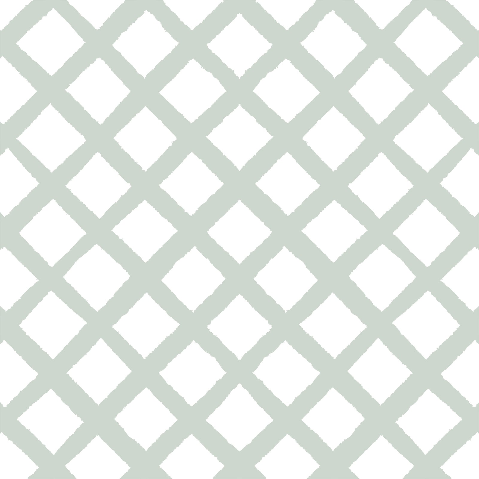 Papel de Parede Treliça Verde  2,80 x 0,45 m