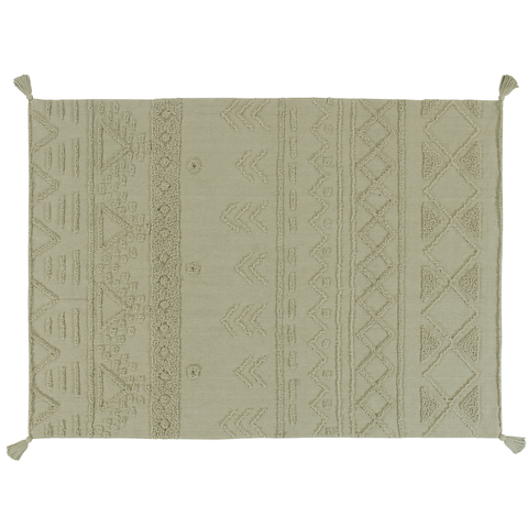Tapete Lavável Tribu Olive 170 x 240 cm