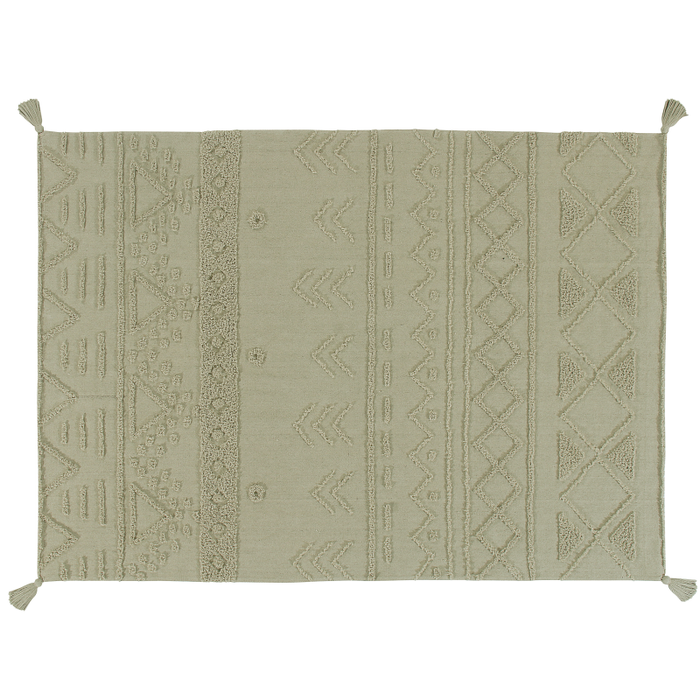 Tapete Lavável Tribu Olive 170 x 240 cm