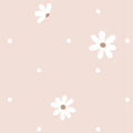 Papel de Parede Margaridas color Rosa  2,80 x 0,45 m