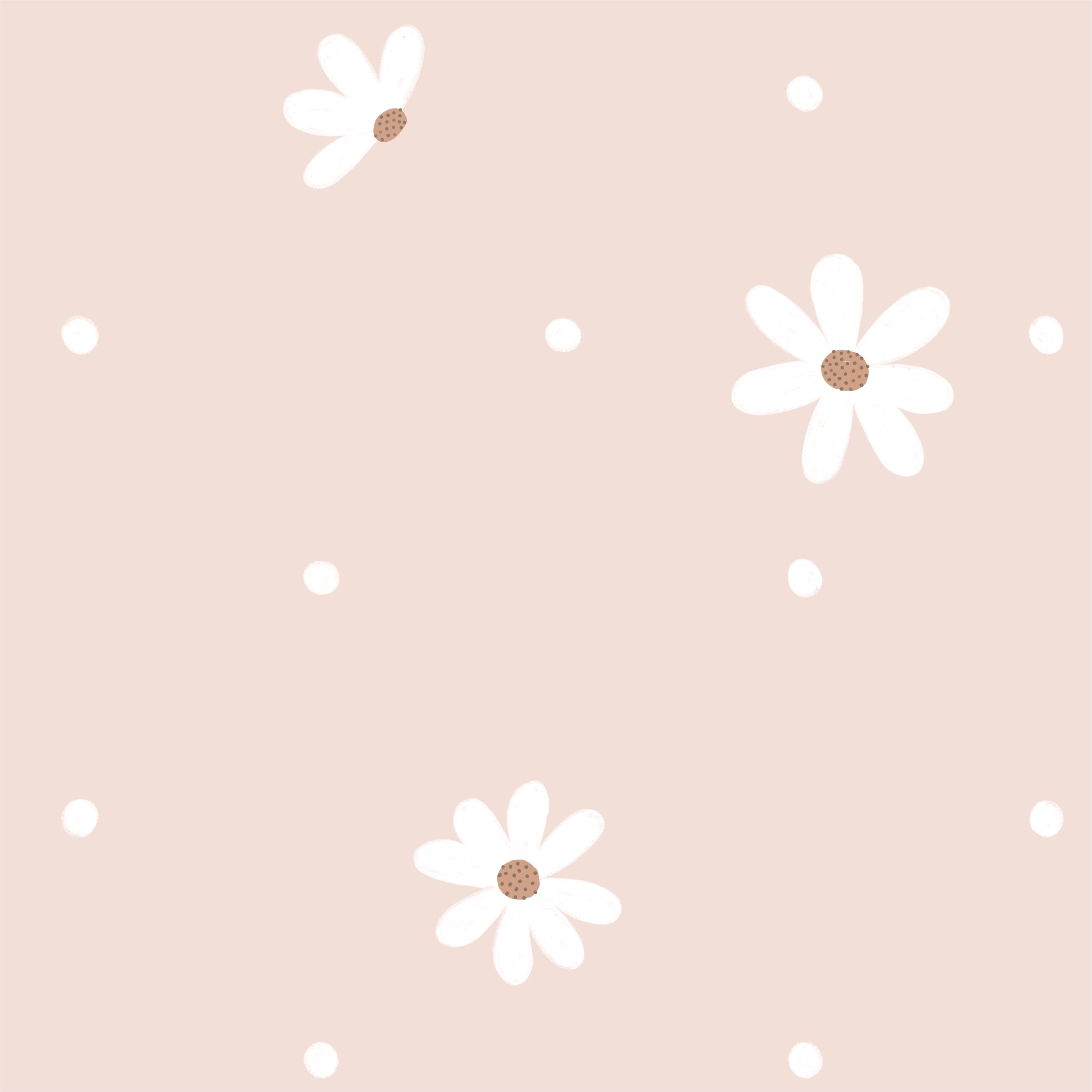 Papel de Parede Margaridas color Rosa  2,80 x 0,45 m