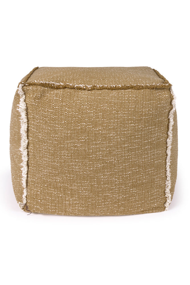 Puff Lorena Canals Handloom Ocre 45 x 45 x 45 cm