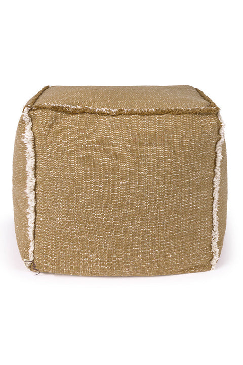 Puff Lorena Canals Handloom Ocre 45 x 45 x 45 cm