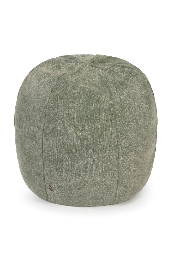 Puff Lorena Canals Stonewashed Duck Green - Verde pato 50 x 60 cm