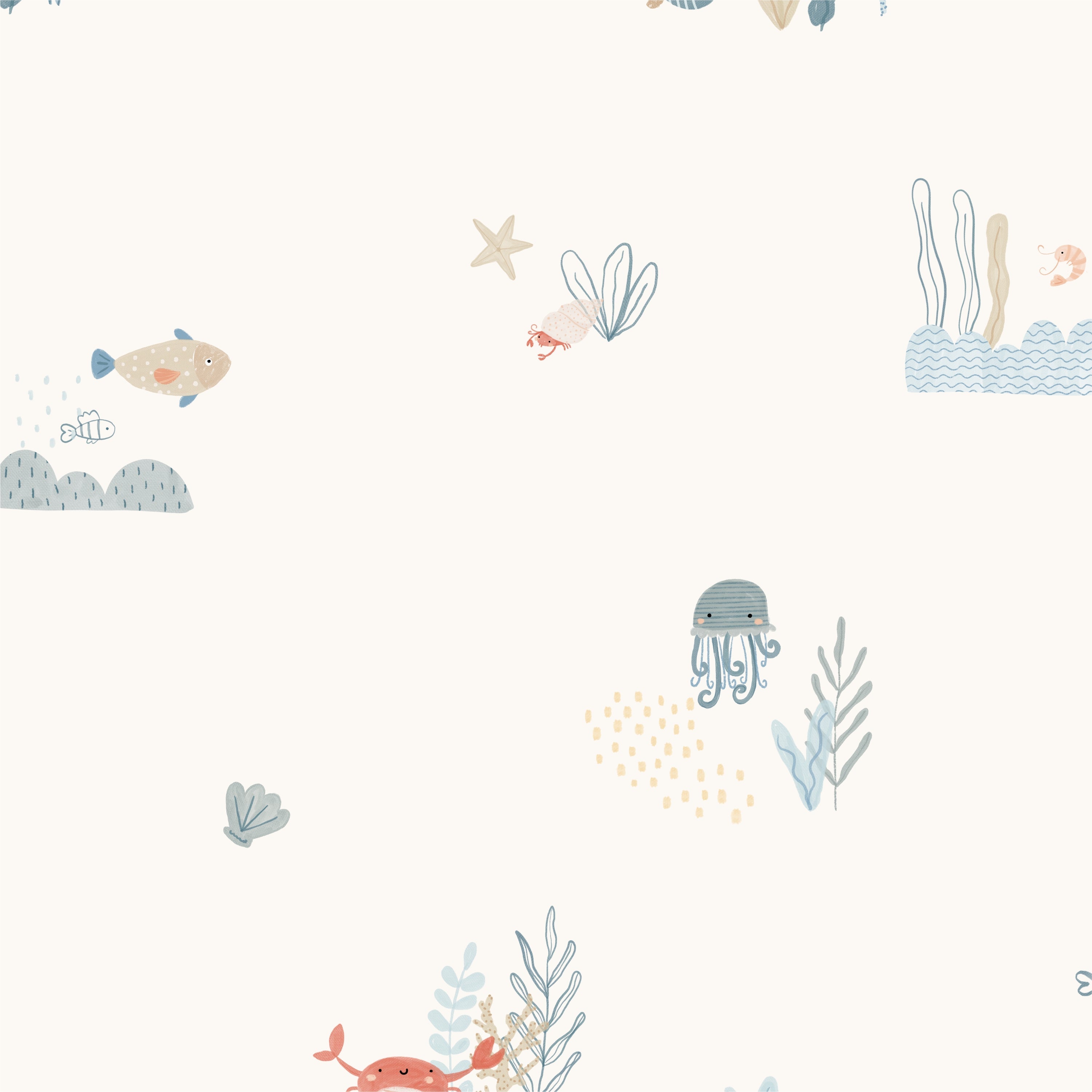 Papel de Parede Enseada color Areia  2,80 x 0,45 m