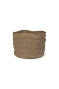 Cesto Lorena Canals Stonewashed Soil brown - Marrom 45 x 25 cm
