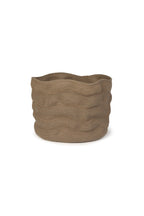 Cesto Lorena Canals Stonewashed Soil brown - Marrom 45 x 25 cm