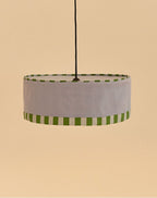 Lustre PAUL azul báltico 50 X 16 cm