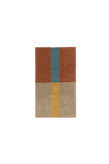 Tapete de Lã lavável Lorena Canals Woolable® Lines Canela – 80 x 140 cm
