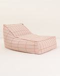 Puff VIBES long vermelho e rosa 70 x 105 x 57 cm