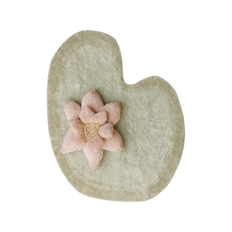 Tapete Lavável Puffy Lily 140 x 160 cm