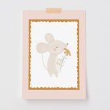 Pôster Decorativo Dona Ratinha