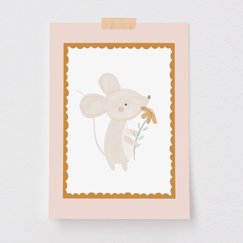 Pôster Decorativo Dona Ratinha