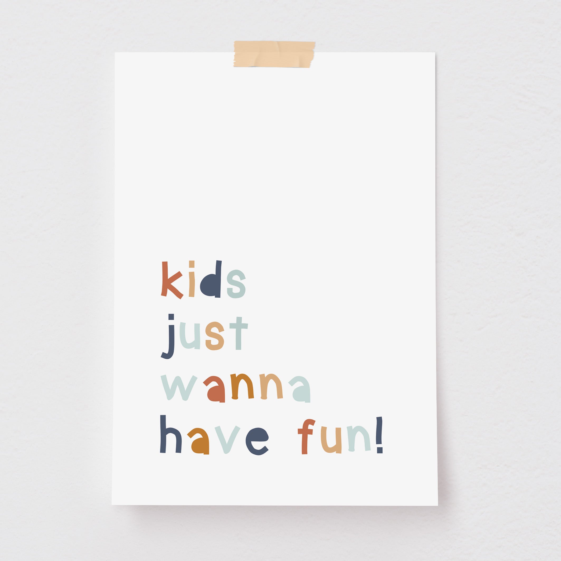 Pôster Decorativo Have Fun!