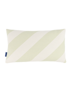 Almofada REMI listras diagonal verde 50 x 30 cm