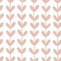 Papel de Parede Vaso de Alecrim Rosa  2,80 x 0,45 m