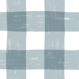 Papel de Parede Vichy P Azul Pedra 2,80 x 0,45 m