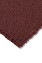 Jogo Americano Lorena Canals Handloom - Kit 2 unidades – Marsala 38 x 50 cm
