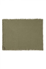 Jogo Americano Lorena Canals Handloom - Kit 2 unidades – Kaki - Caqui 38 x 50 cm