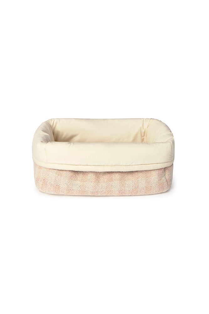 Cesta Acolchoada Rose 30 x 20 x 20 cm