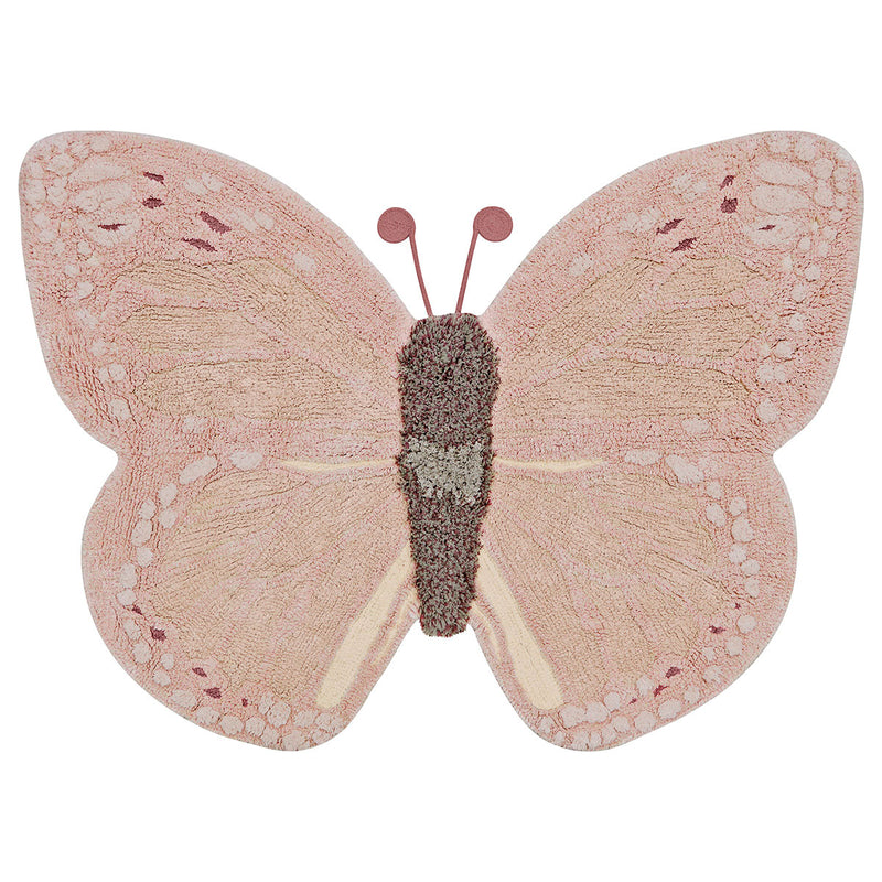 Tapete lavável Baby Butterfly 90 x 120 cm