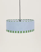 Lustre PAUL azul báltico 50 X 16 cm