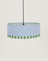 Lustre PAUL azul báltico 50 X 16 cm