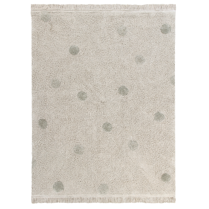 Tapete Lavável Topos Hippy Olive 120 x 160 cm
