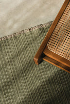 Tapete Lavável em Handloom Cáqui 140x200 cm