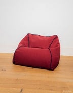 Puff MARLOW  Burnt red 65 x 65 x 42 cm