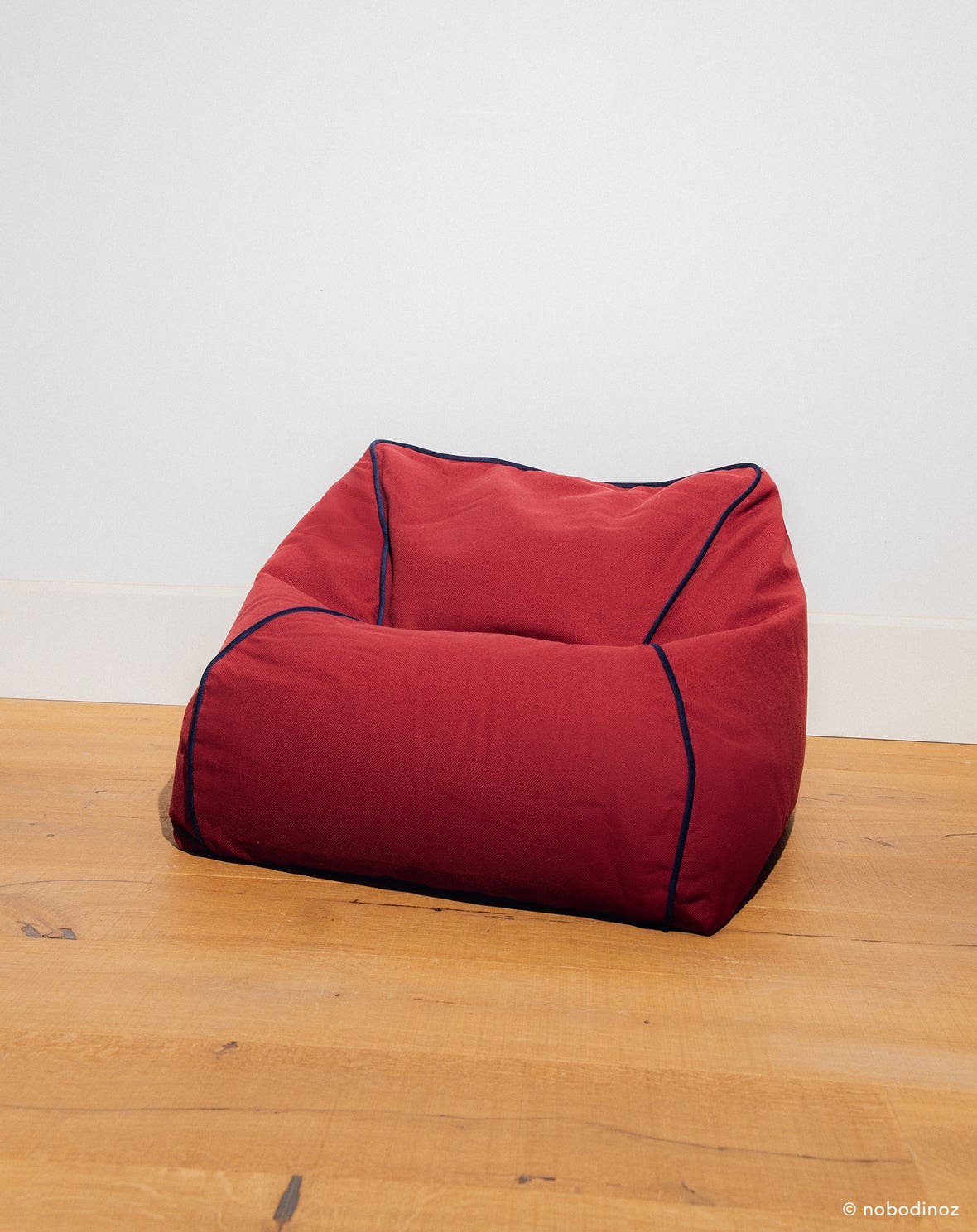 Puff MARLOW  Burnt red 65 x 65 x 42 cm