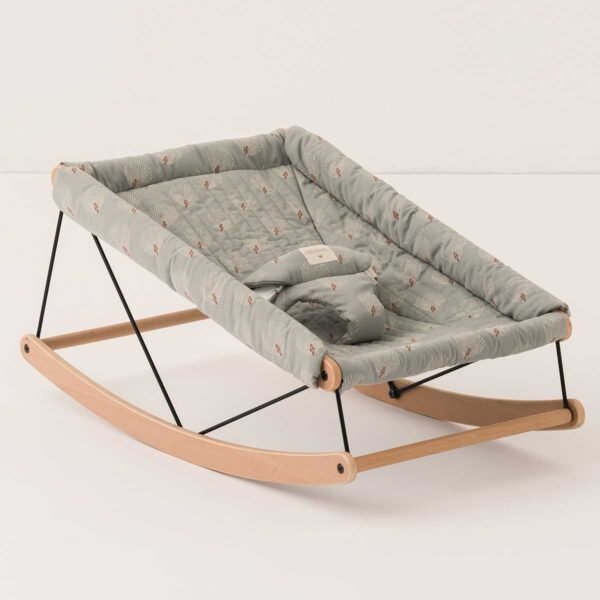 Cadeirinha de descanso Growing green white gatsby  82 x 44 x 39 cm