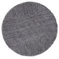 Tapete Lavável Redondo Black Tea 160 cm