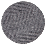Tapete Lavável Redondo Black Tea 160 cm