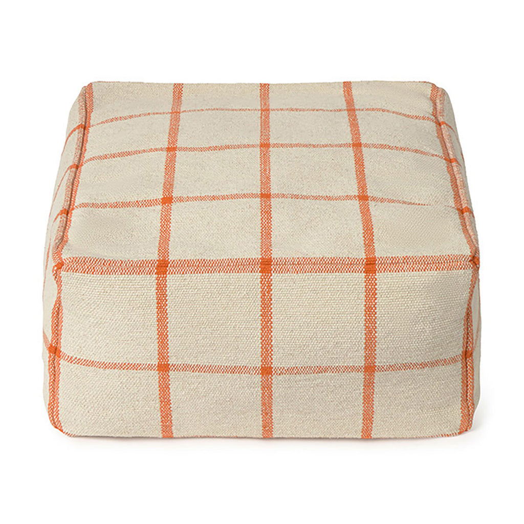 Pufe Geo Block Natural  45 x 45 x 23 cm