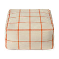 Pufe Geo Block Natural  45 x 45 x 23 cm