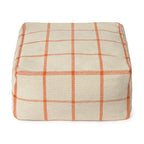 Pufe Geo Block Natural  45 x 45 x 23 cm