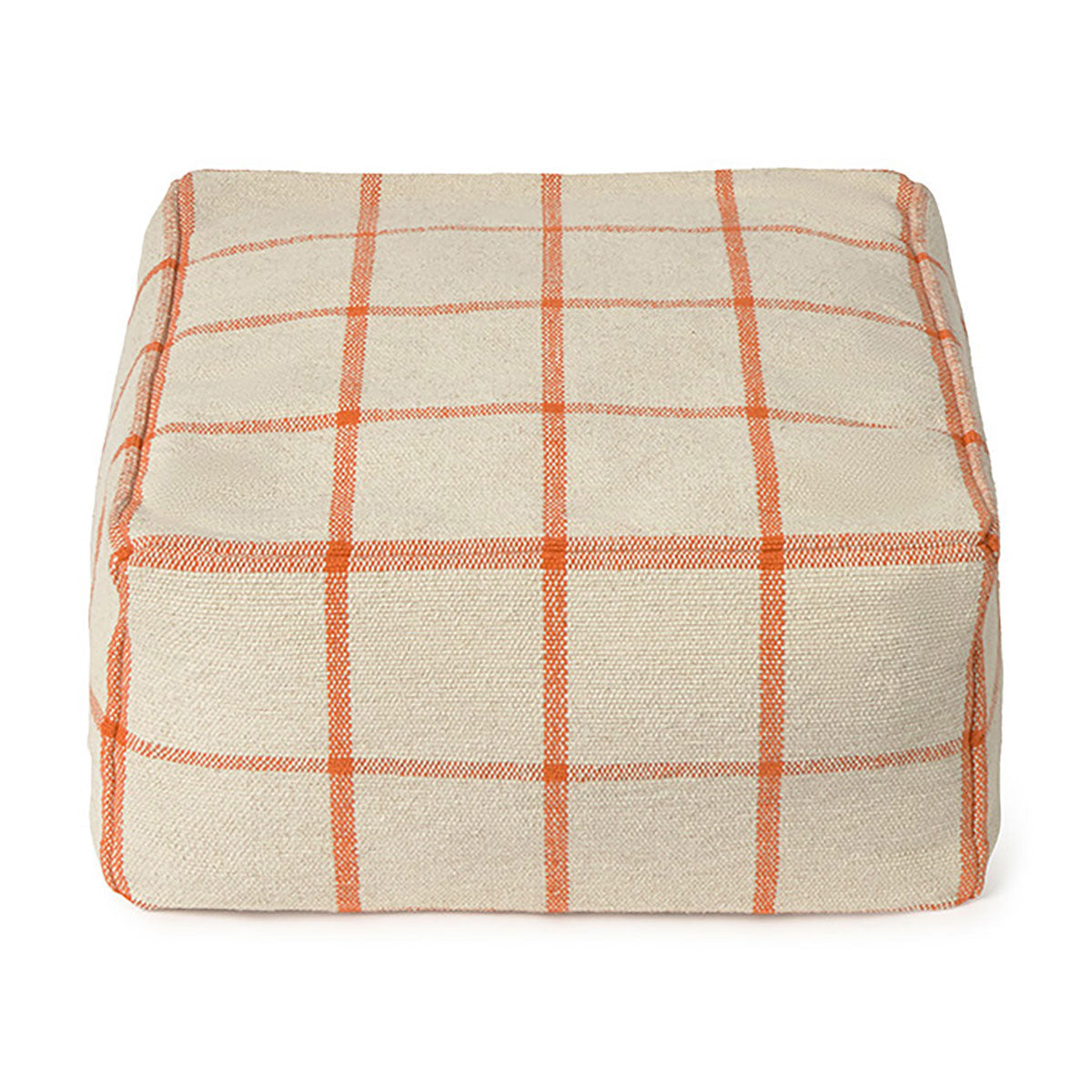 Pufe Geo Block Natural  45 x 45 x 23 cm