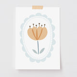 Pôster Decorativo Peonia