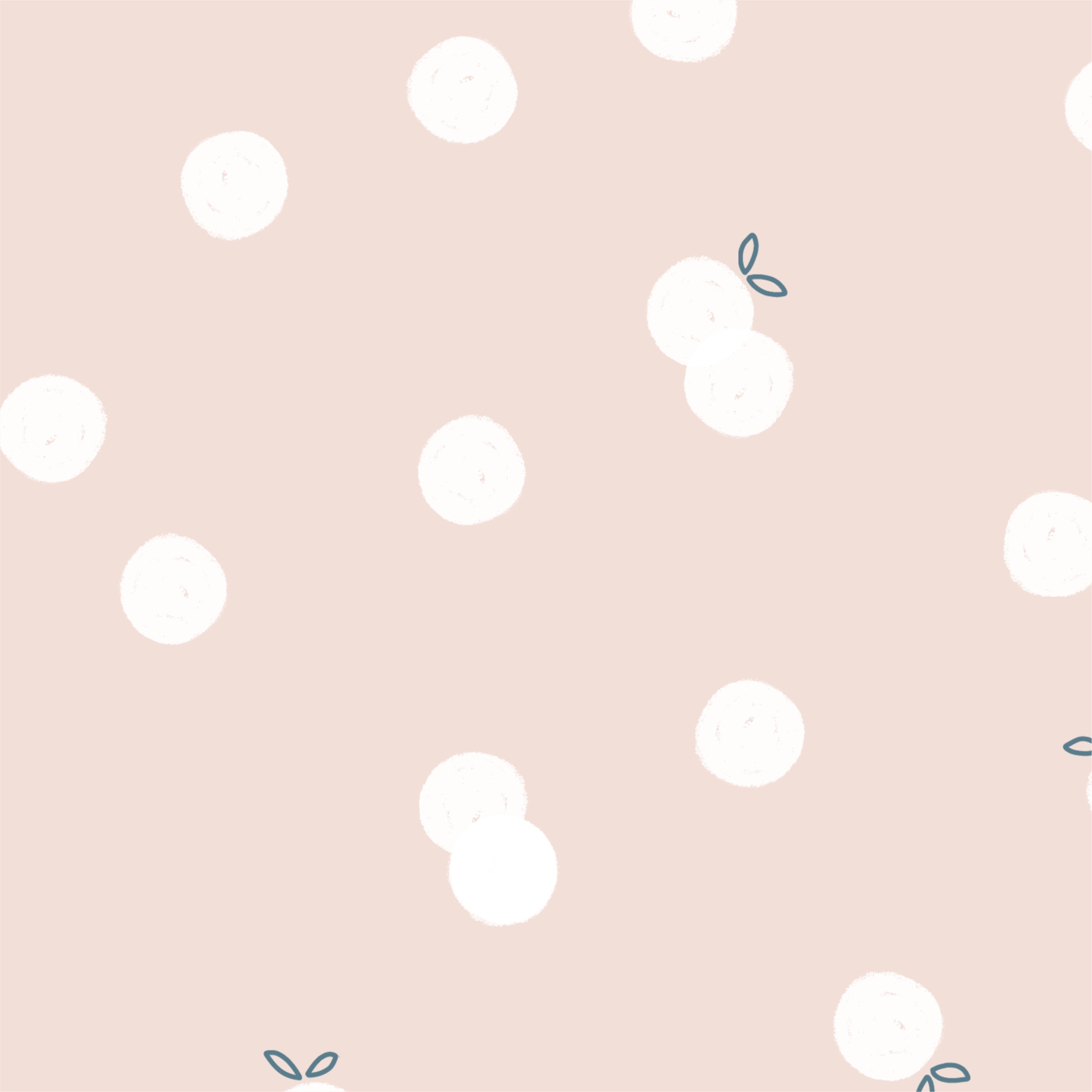 Papel de Parede Frutinhas color Rosa  2,80 x 0,45 m