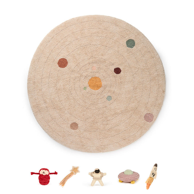 Tapete Redondo lavável interativo Solar System 150 Ø cm
